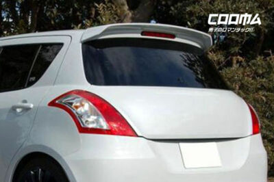 Unpainted FRP For Suzuki Swift Scrit Look Rear Spoiler Trunk 2012-2015 Hatchback