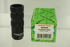  COSMICAR PENTAX C90100 EXTENSION RING KIT FOR CCTV LENS 6SIZES .5-40MM