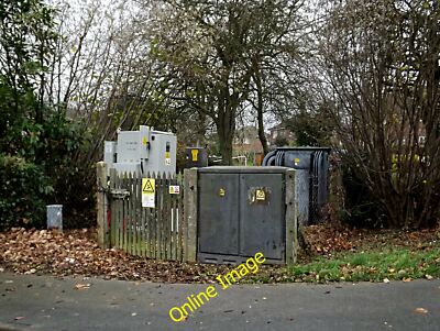Photo 6x4 Electricity Sub-Station Papworth Everard Off Wood Lane at the j c2013