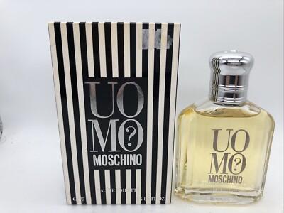 Moschino Vintage Parfum 75 ml Herren EDT Splash Homme Selten EUROITALIA 90er