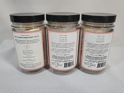 3 tabletas de aromaterapia de baño y ducha de amor J.R. Watkins peonía y pachulí 6 Ea - Imagen 2 de 5