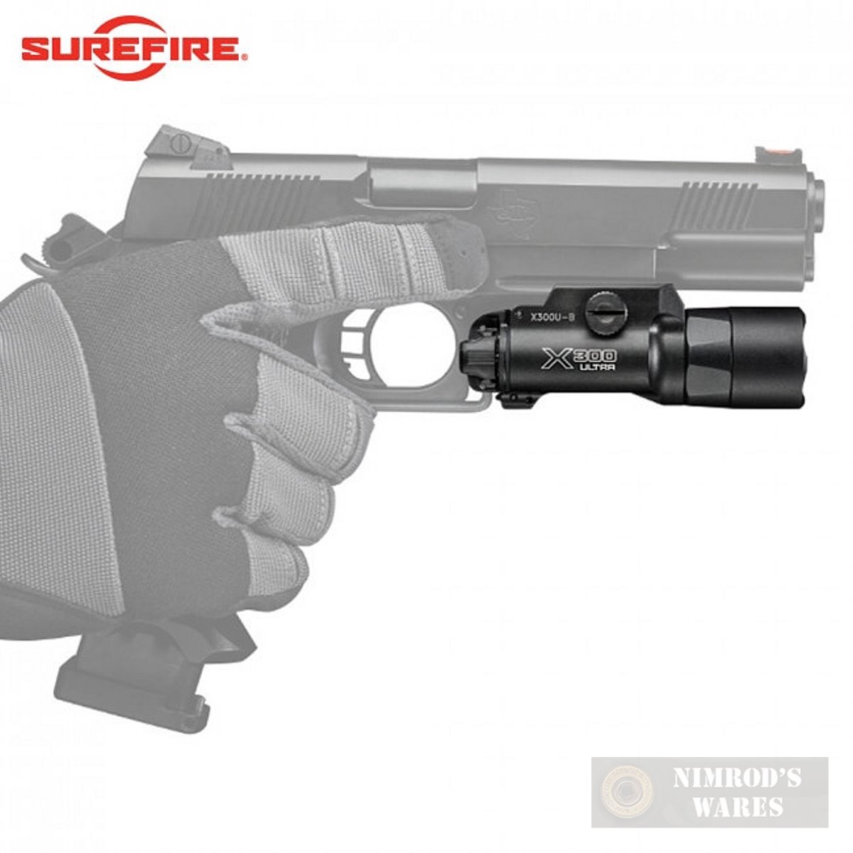 Surefire Ultra WEAPON LIGHT 1000 Lumens T-Slot X300U-B FAST SHIP