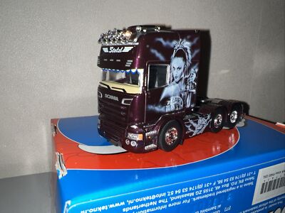 Tekno 1:50 Scania 6x2 Topline Stelzl Transporte Mega Rarität