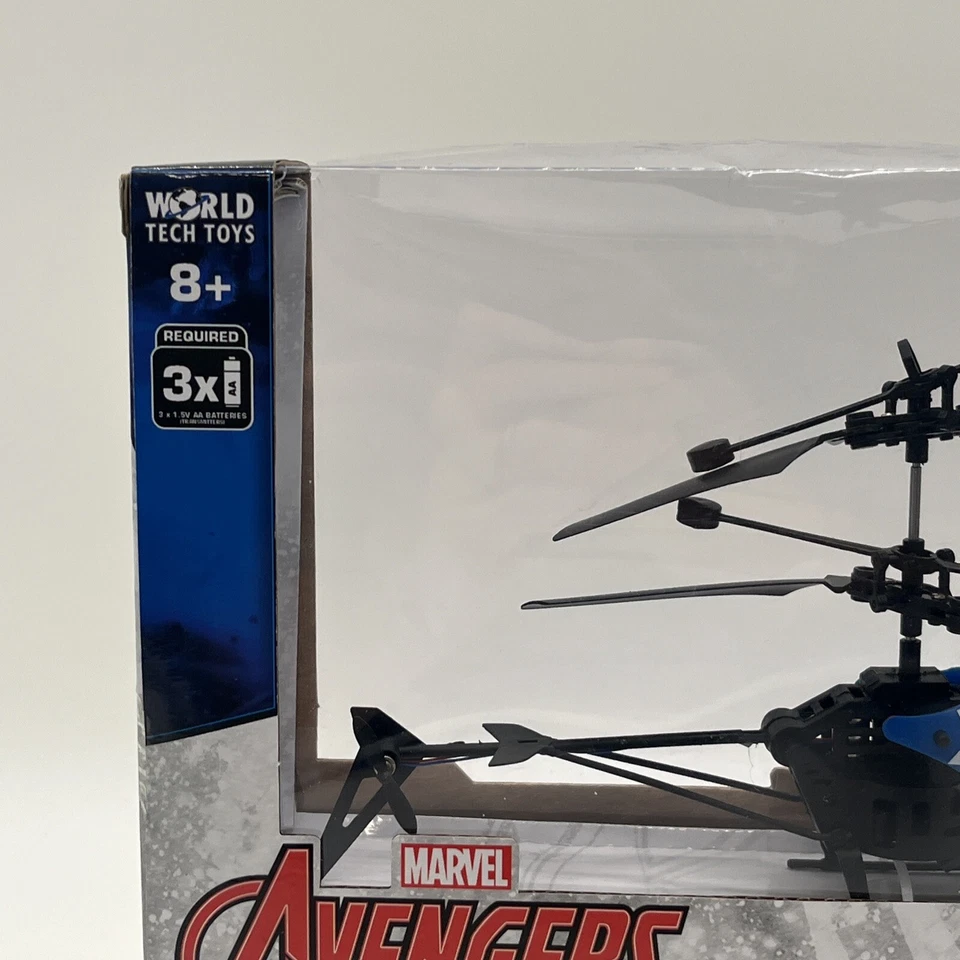 New World Tech Toys MARVEL AVENGERS CAPTAIN AMERICA 2CH MINI IR RC Helicopter  - Image 2 of 4