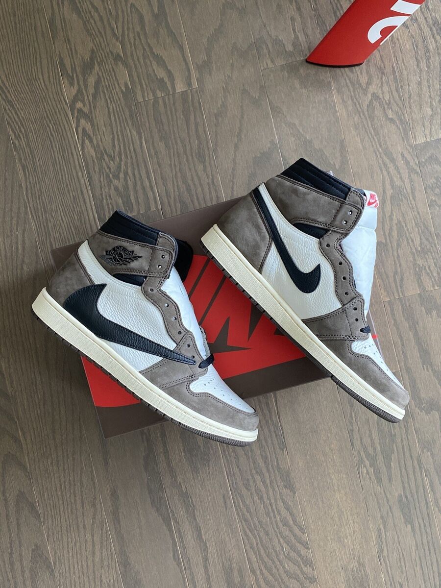 Air Jordan 1 Retro High Travis Scott Nike CD4487-100 Mocha Air Jordan 1 Retro High Travis Scott Nike CD4487-100 Mocha