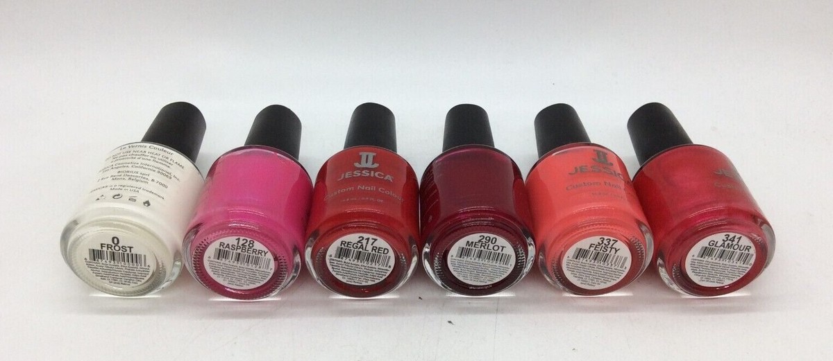 Jessica 0.5 oz / 14.8 ml custom nail colour Select Color R77 | eBay
