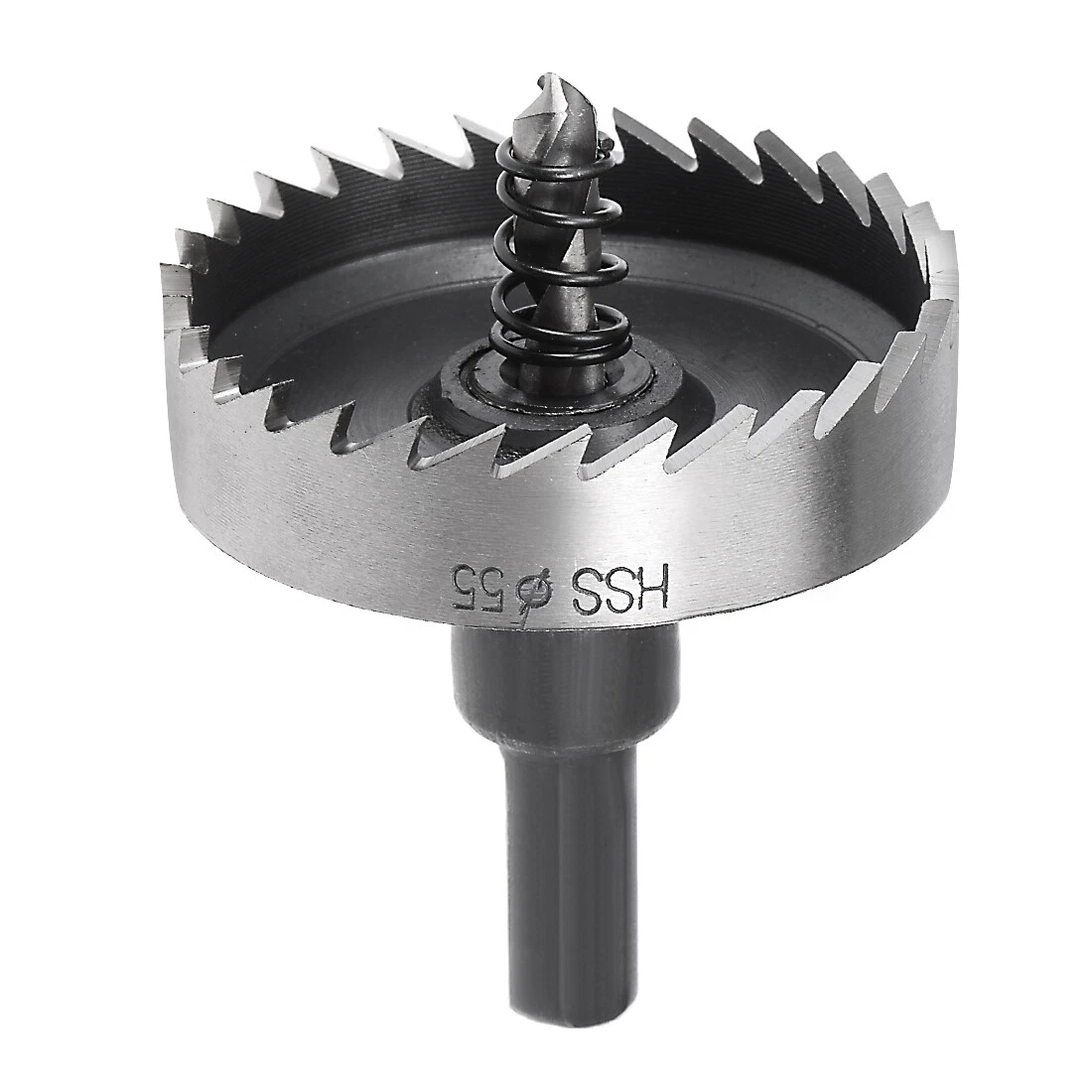 55mm HSS Drill Bit Hole Saw Cutter for Metal Alloy Wood