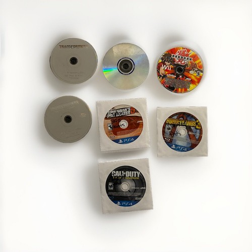 Games & Movies Lot PS4, DVDs, Wii (For Parts) eBay