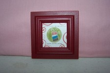 Burgundy Square Creative Memories Mini 3 x 3 Photo Frame / Ornament NEW in Pack