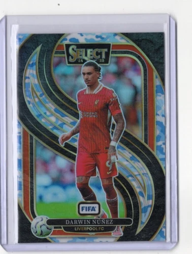 2024-25 Select FIFA Soccer Darwin Nunez Mezzanine WINTER CAMO PRIZM #119 10/30