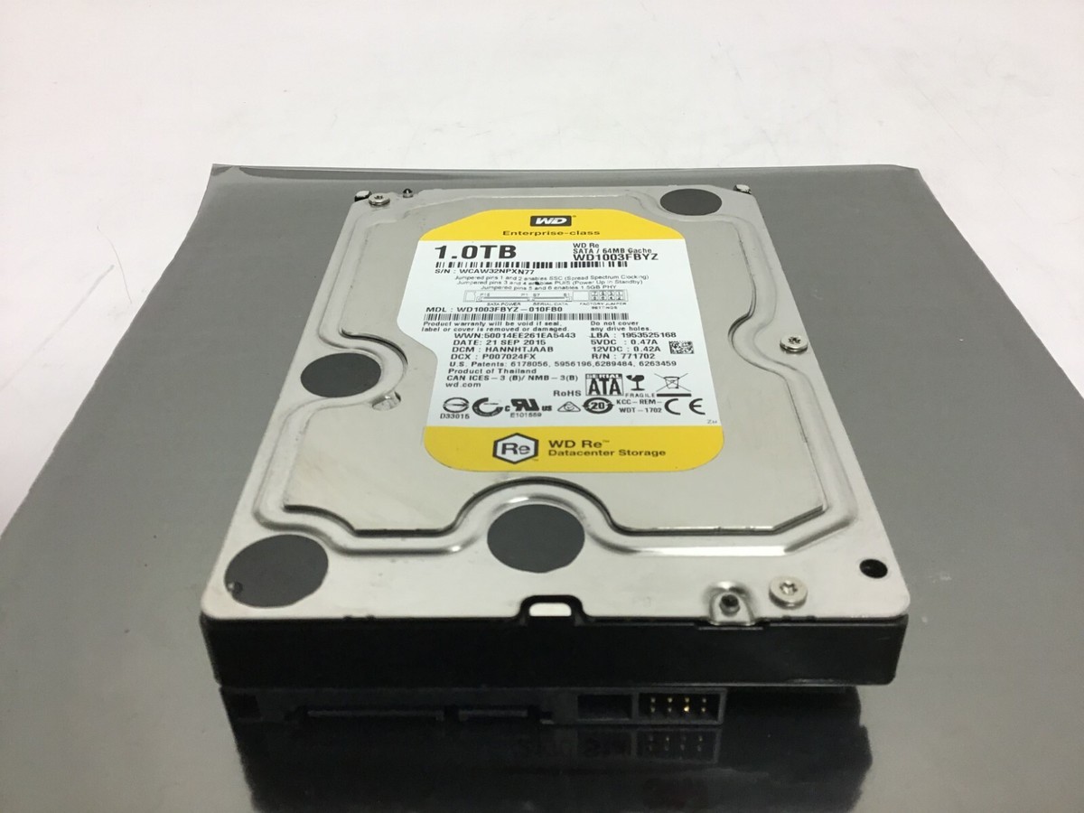 Western Digital WD1003FBYZ-010FB0 1TB 3.5” Sata Hard Drive | eBay