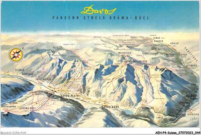 AEHP4-0294 - SCHWEIZ - DAVOS - PARSENN STRELA BRÄMA - BÜEL