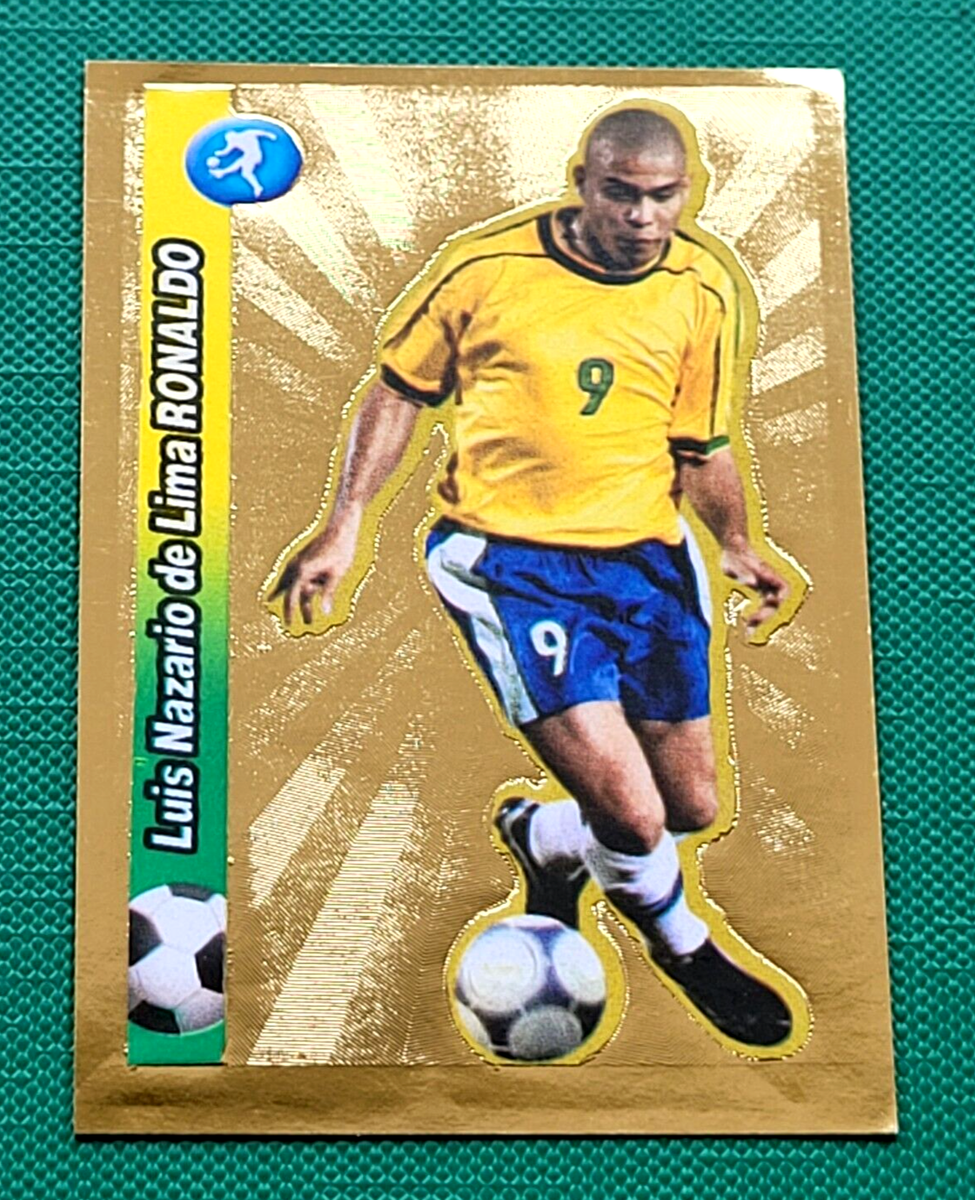2002 Navarrete Korea Japan World Cup FIFA Ax Sticker #144 RONALDO