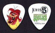 Rob Zombie John 5 Groovie Goolies Wolfie Werewolf Guitar Pick - 2015 Tour