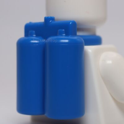 Lego 2x Space Blue Air Tanks Minifig Bodywear