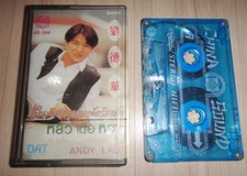 Andy Lau      Thailand Cassette Tape HS-299 ... Rare  