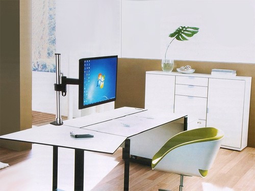LCD Monitor Desk Mount Stand Holder Universal Bracket Desktop 10" 27" 15 kg UK - Picture 10 of 10