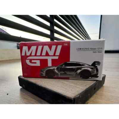 え*い様 MINI GT LBWK Nissan GT-R Stain Silv s-l400.jpg