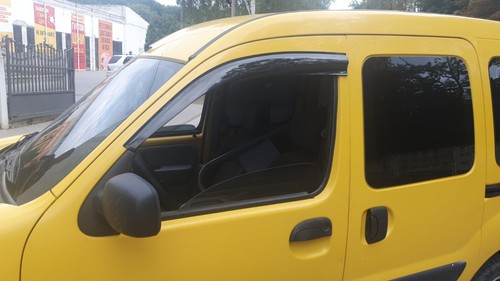 2 STÜCK RENAULT KANGOO 1997-2008 AUSSEN PASSFORM WIND REGEN SONNE RAUCH SCHUTZ ABWEISER - Bild 5 von 12