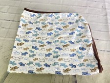 Little Me Baby Boy Puppy Dog All Over Lovey Security Blanket Jersey Cotton
