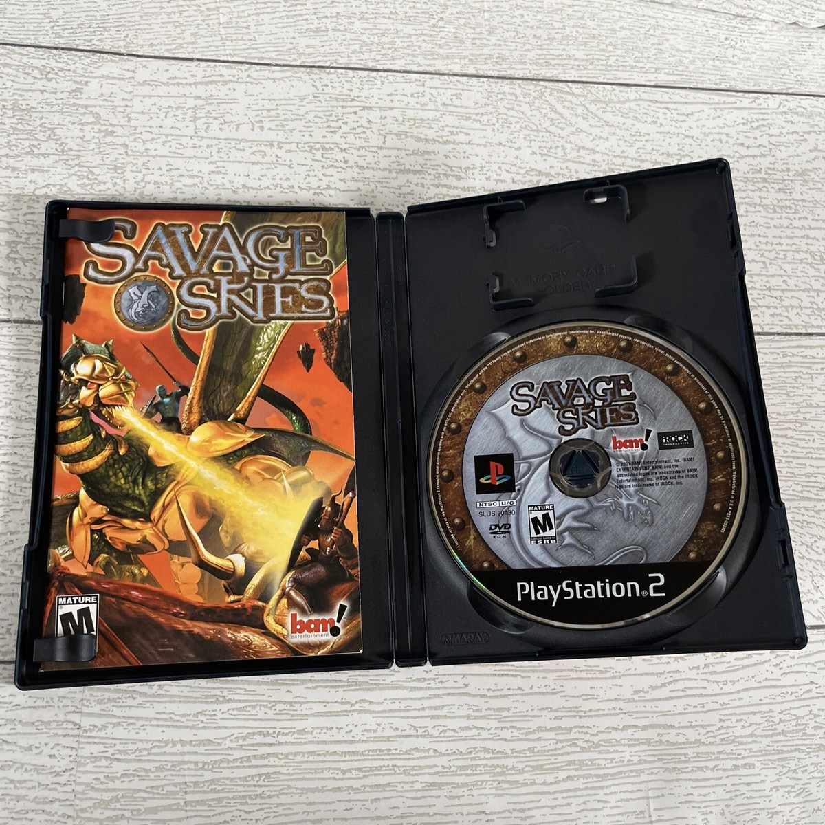 その他 SAVAGE SKIES Savage Skies Sony PlayStation 2 PS2 Complete CIB Black Label