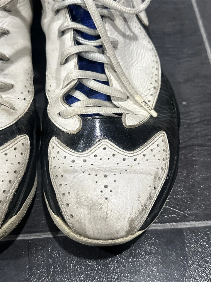 Zapatos deportivos Air Jordan 2012 Q blancos Old Royal 508320-172 para hombre talla 11 Beater Foto 4 de 4