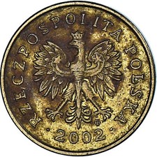 [#1358198] Coin, Poland, 2 Grosze, 2002