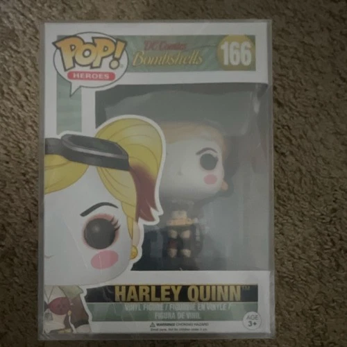 Funko Pop! Vinyl Harley Quinn DC Comics Bombshells Vinyl Figure #166