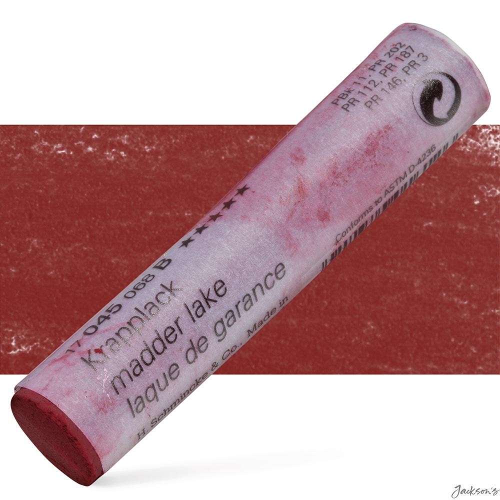 Schmincke Soft Pastel Stick Madder Lake 45B For Fine Art Drawing