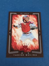 2015 Diamond Kings Framed Red #147 Yadier Molina St. Louis BASEBALL Card 6G