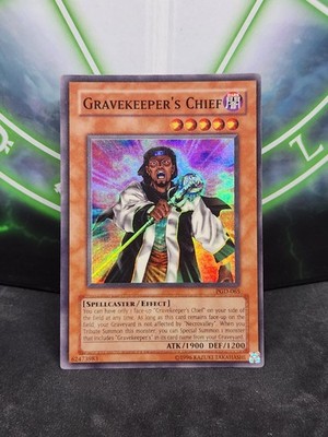 Yugioh Gravekeeper's Chief PGD-065 Super Rare NM