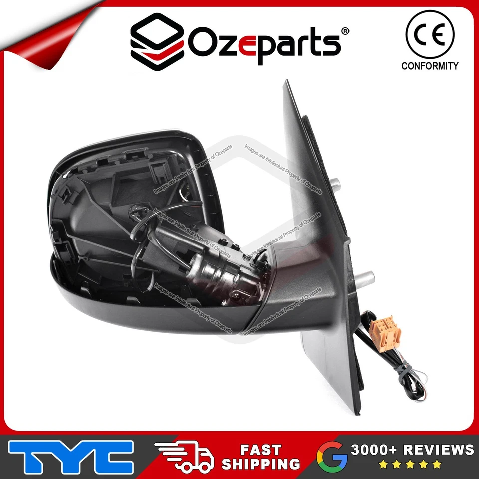 TYC RH Right Electric Door Mirror For VW Volkswagen Transporter T5 2009-2015 - image 4 of 4
