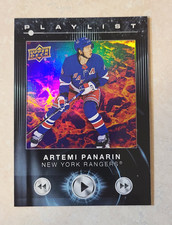 #PL-17 2024 Upper Deck Artemi Panarin Playlist New York Rangers