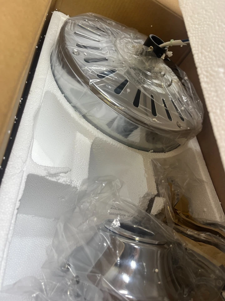 Progress Lighting P2501-15 Air Pro 52 Chrome Air Pro 52" 5 Blade Ceiling Fan - Image 3 of 3