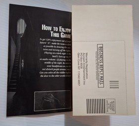 Sega Saturn Black Console CIB Games W/ Registration Tomb ,D Horror Tested  Rare