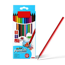 12-Color, oil-based colored pencils Student Art colored pencils Erasable
