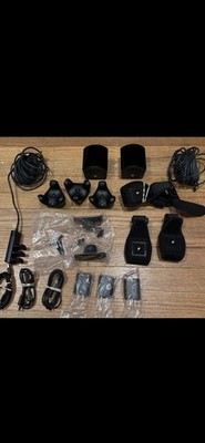  3 Htc Vive Tracker 3.0 +straps+2 2.0 base stations Vrchat full body tracking