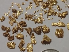 9 Grams Pure Alaskan Yukon GOLD NUGGETS. All Natural High Purity 100% Clean