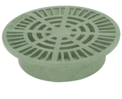 #ad Box of 10 Dura 104 R 10quot; Round Drainage Grate Green. Fits 6quot;. Universal NDS... $105.00
