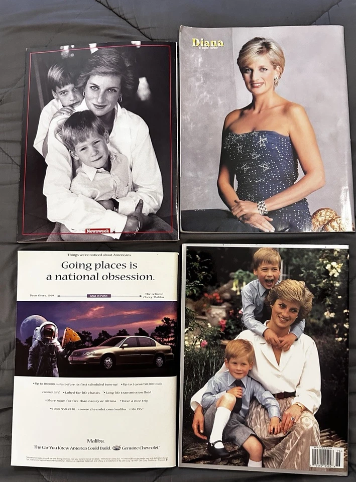 Lot of 4 Princess Diana 1997 Magazine People Newsweek People Collectors Issues - Image 2 of 2