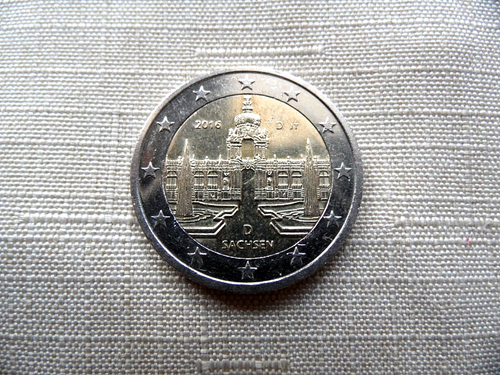 2 Euro Gedenkmünze Deutschland 2016 Sachsen Zwinger st - unz oder Zirkuliert vz - Bild 18 von 29