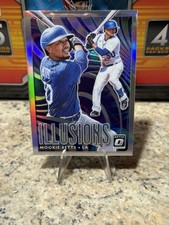 Mookie Betts 2020 Donruss Optic Illusions Silver Holo Prizm #7 Dodgers