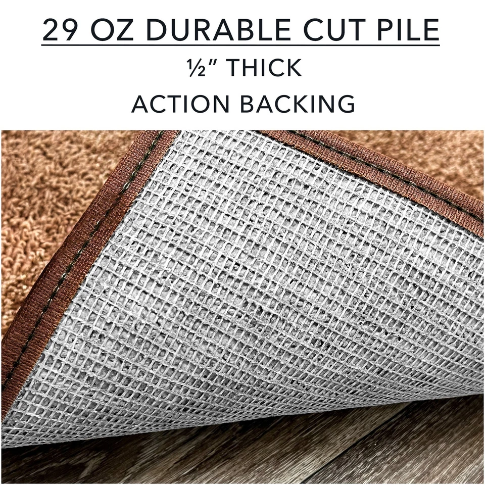 Alfombras Koeckritz Classic 1/2" de espesor ovaladas | Varios tamaños y colores disponibles Foto 3 de 4