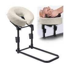Massage Headrest for Bed with Washable Pillowcase, Adjustable Home Mattress T...