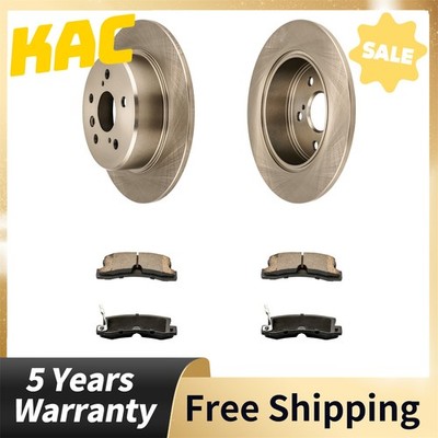 Rear Disc Brake Rotors Ceramic Pads Kit For Lexus RX300 1999-2003 31261 D325