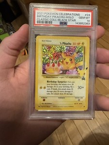Birthday Pikachu Psa 10 | eBay
