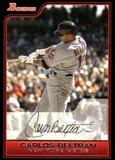 Carlos Beltran 2006 Bowman #147 Mets MLB READ FREE SHIPPING AutographDen