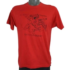 Vintage 80s Univ of Tampa Ratpack Paper Thin Single Stitch Collegiate Shirt