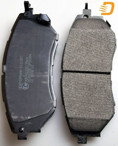 Denckermann B111357 Bremsbelagsatz FüR Scheibenbremse Bremsbelagsatz-image