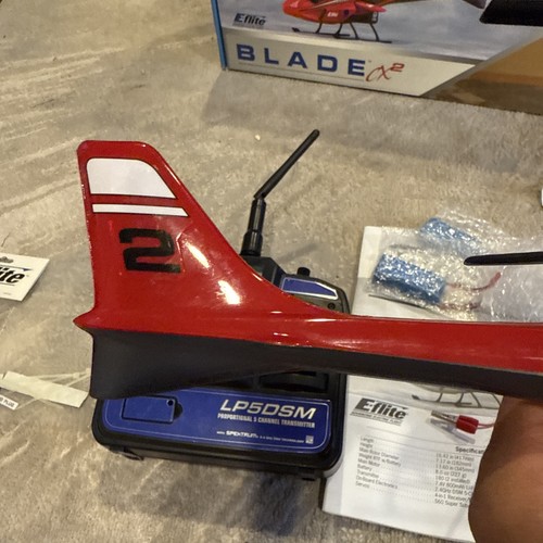 E-FLITE Blade CX2 R/C Remote Control Heli Helicopter Flying *Mint* *TESTED* - Picture 9 of 18